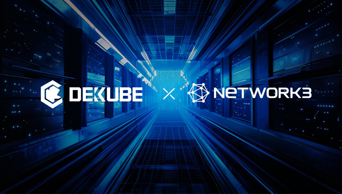 🚀 Excited to announce DEKUBE's collaboration with @network3_ai! 🤖 Network3's AI Layer2 aids global AI developers in training/validation at scale, swiftly, conveniently, and efficiently. ⚡️ DEKUBE's 100% PoW network provides robust compute power for AI projects. 🌐 Let's