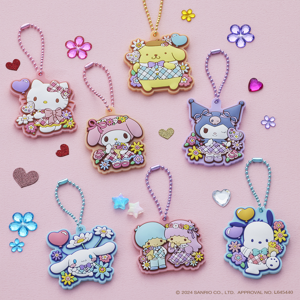 5月27日より サンリオキャラクターズ ぷっくりラバマスグミ5が お菓子