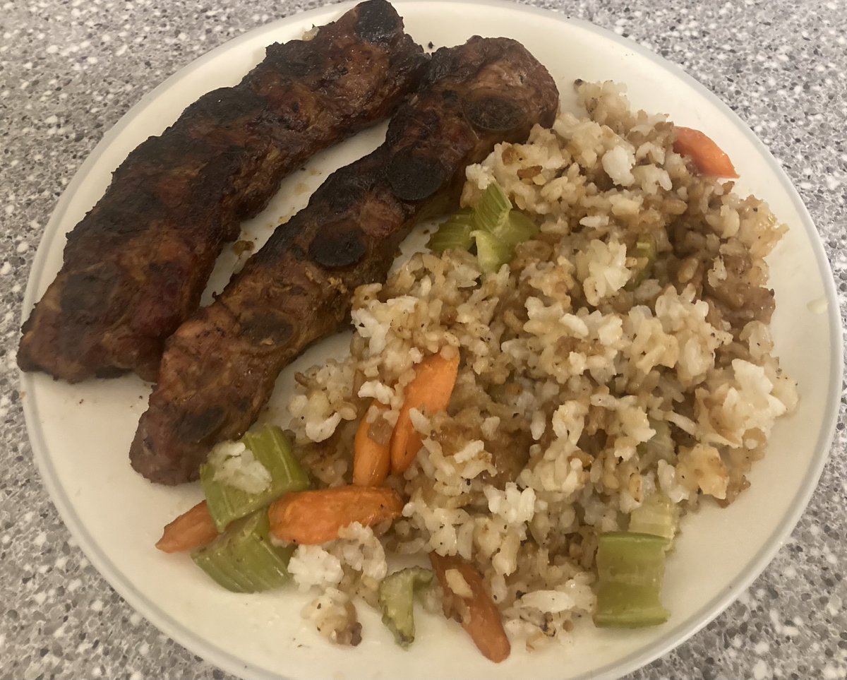 Dean’s Cooking Show: Bbq pork riblets and fried rice combo