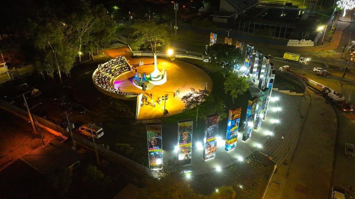 Gobierno de Nicaragua inauguró el Parque de los Héroes de la Dignidad Nacional, como un tributo a los destacados hombres y mujeres cuyos nombres quedaron inmortalizados en la historia por sus valiosos aportes al país en diversas etapas. #SoberaníayDignidadNacional #Nicaragua