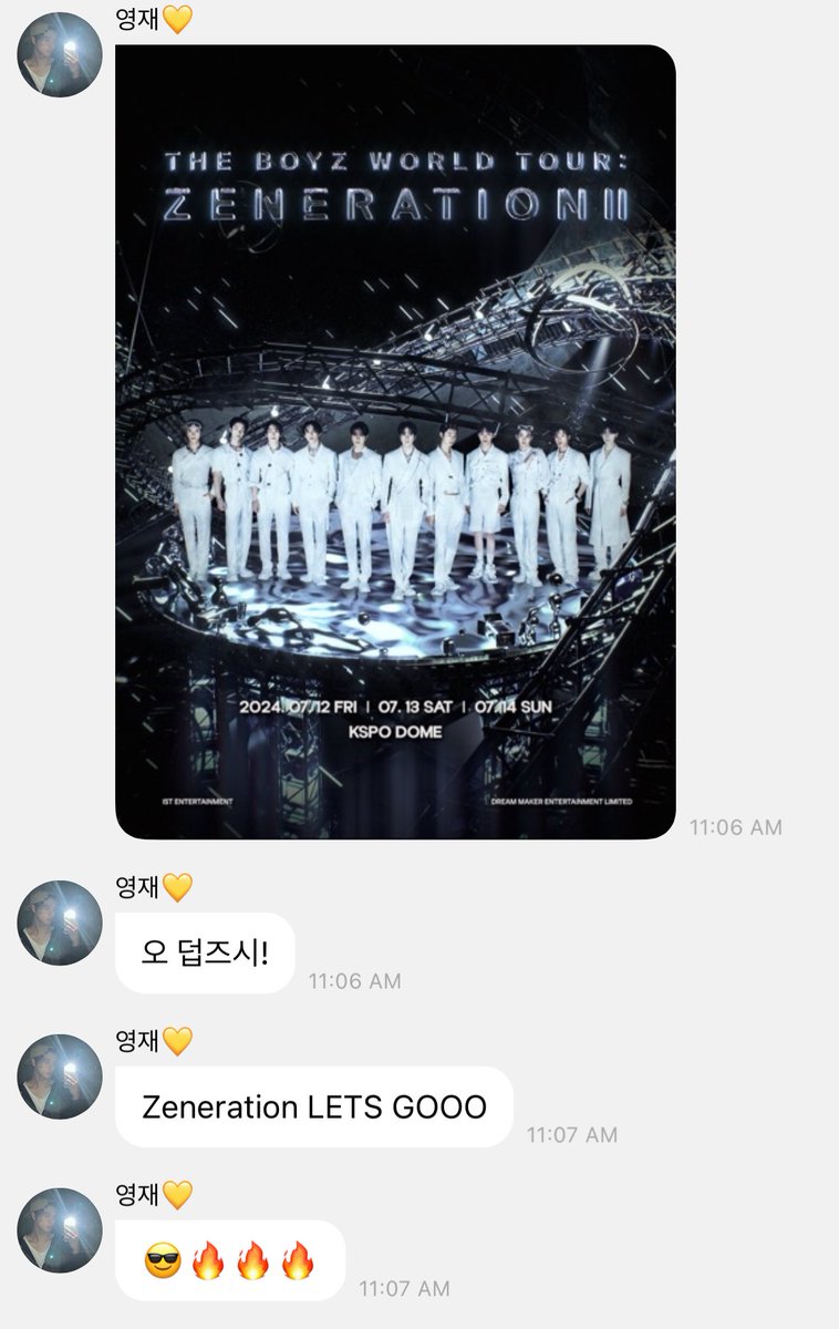 240527 🧼 

🦄 📸 
the boyz hour!
Zeneration LETS GOOO 
😎🔥🔥🔥