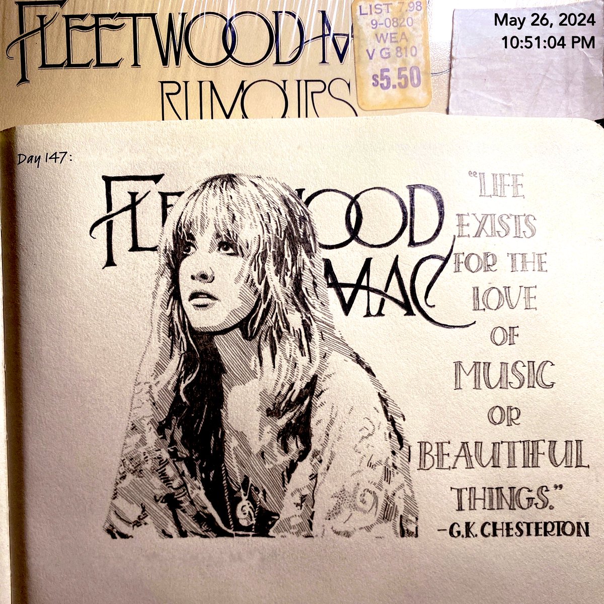 Happy Birthday, @StevieNicks 

@DieinPlace this is a big day for you too!

#Motivate365 #CSLewisSunday #GKChesterton #StevieNicks #FleetwoodMac