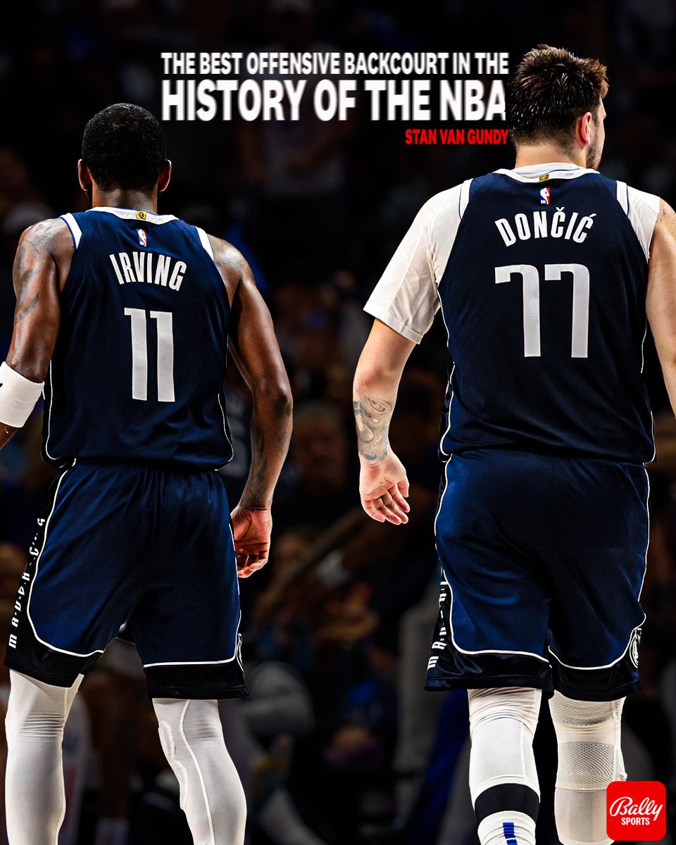 Facts. @luka7doncic | @KyrieIrving | @dallasmavs | @BallySports