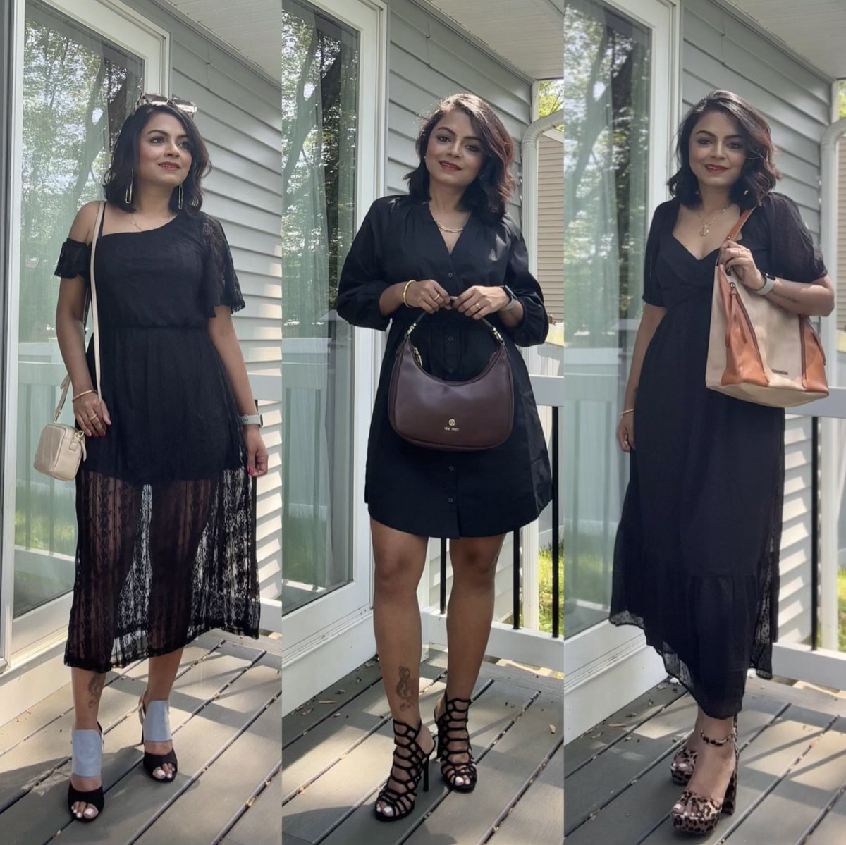 New video ft <a href="/VersedSkincare/">Versed Skincare</a> instagram.com/reel/C7cjLpmJi…
1st look👗 @targetstyle 
👡<a href="/dsw/">Dan Wilson</a> Necklace @loft 👛@ninewest 
2nd: 👗Le Kate boutique, 👠 @zara Earrings <a href="/express/">EXPRESS</a> , 👛 @targetstyle 🕶️ @amazonfashion 3rd:👗 @loft Necklace : @loveloft_boston 👛 : @montanawestusa 👠: @targetstyle