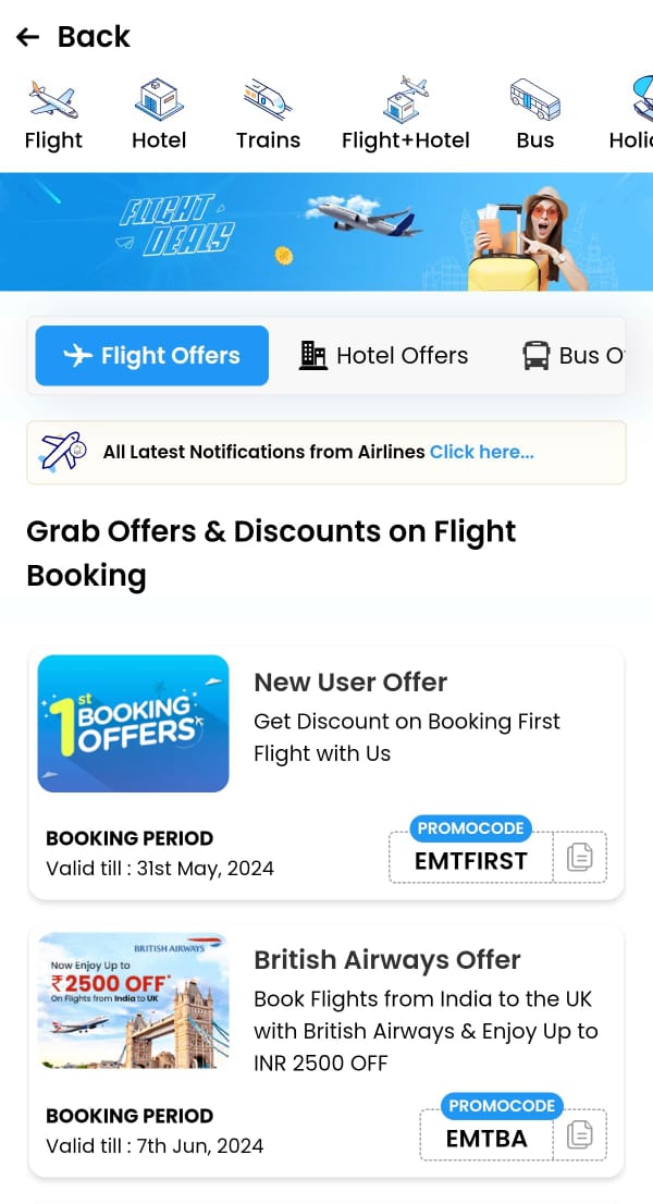 Don't overpay for flights! Download EaseMyTrip and take the Lowest Price Challenge to get the best deals.