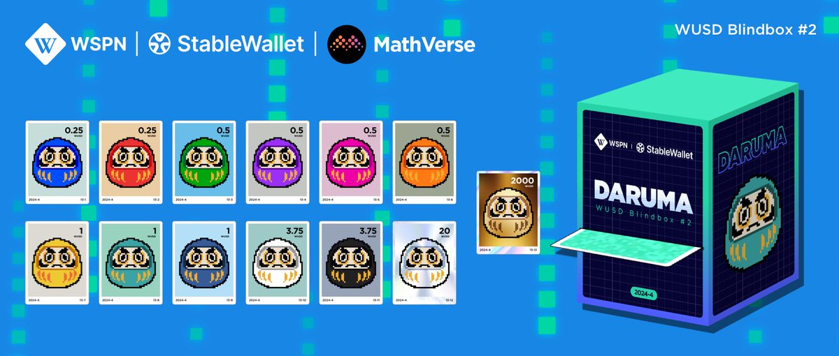 MathVerseNFT's tweet photo. What a delightful Darmua NFT! Don't miss the chance to seize the maximum reward of $2,000 USD.👇👇
https://t.co/5YEyPEbIhW

#WUSD #MathVerse #ERC404 https://t.co/QP5E27HKpC