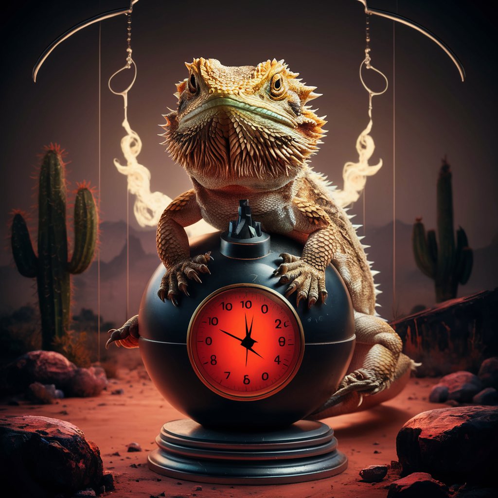 Tick tick tick….

BOOM!!!💥 

$Beardy
<a href="/beardy_eth/">Bearded Dragon</a>