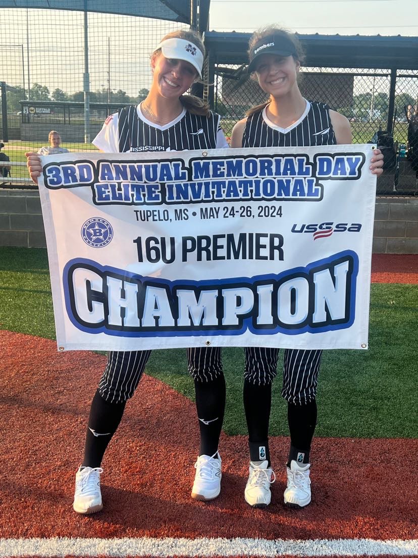 Great weekend in Tupelo for my first tournament with a new team!! Won the premier bracket with a home run to walk it off by <a href="/BrileyABolden/">Briley Bolden</a>. So glad I chose to be on this team!! 
Individual stats:
• 14 IP
• 15 Ks
• 1 for 3 at the plate
<a href="/TKNIGHT11/">MS Bombers Fastpitch</a> <a href="/KrystleLawson/">Krystle Lawson</a>