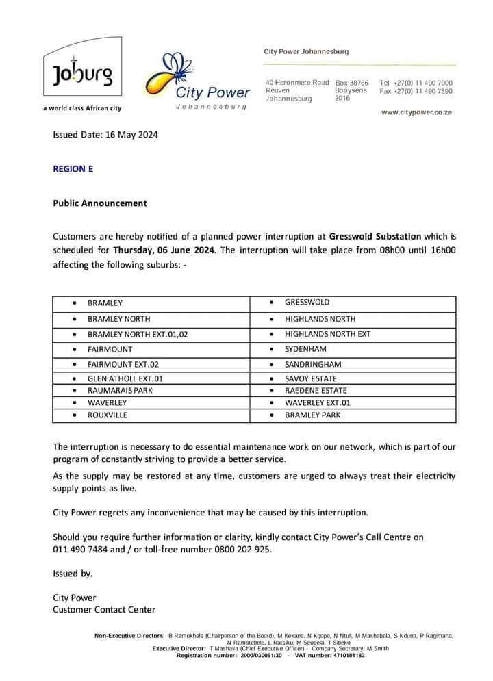 @CityPowerJhb tweet media