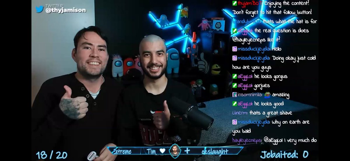 thyjamison's tweet image. A huge shoutout to @Fooksy_ for volunteering his time and hair after we raised over $3k for @CureCancerAu and @GameOn_Cancer two weeks ago 🩵