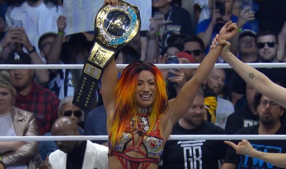 🚨 Mercedes Moné is the NEW AEW TBS Champion. #AEWDoN