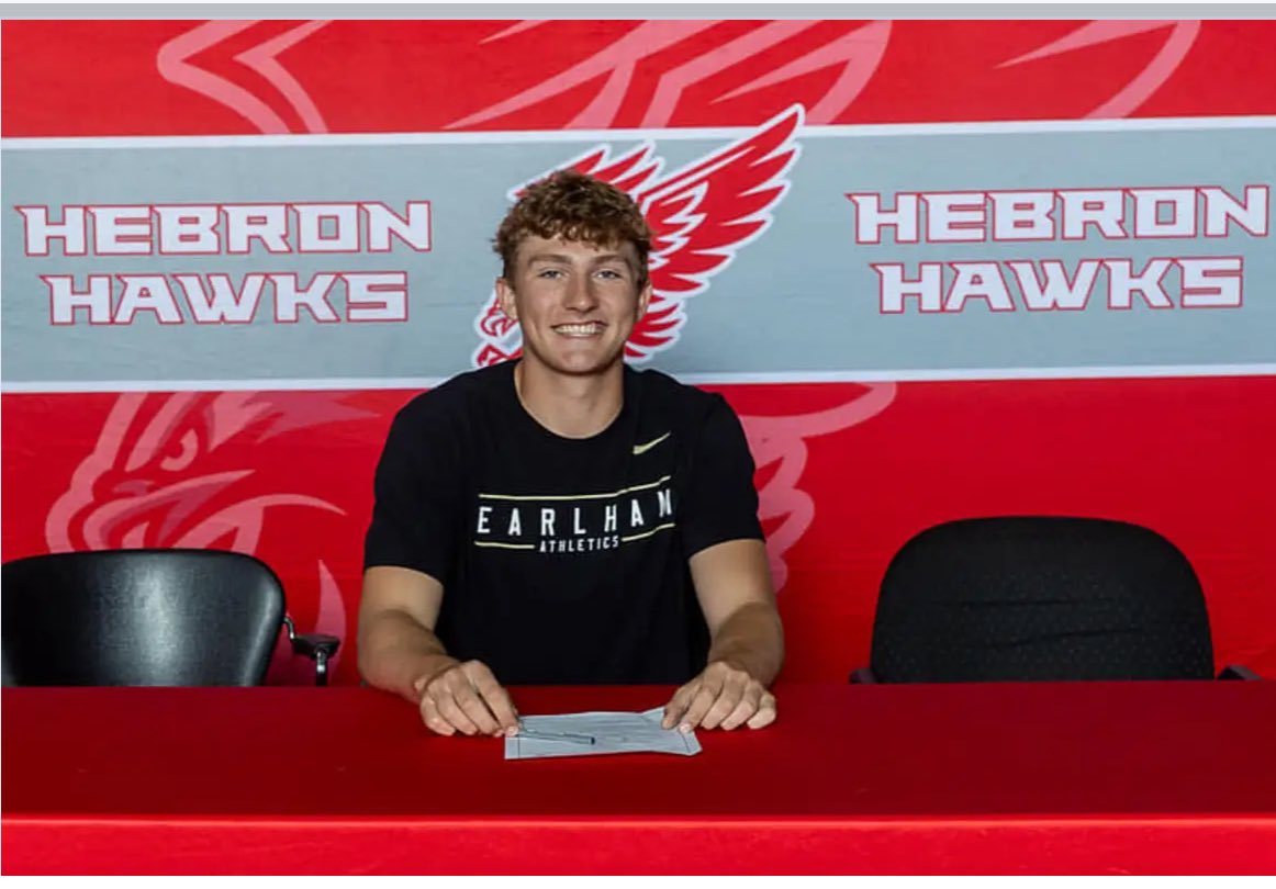 Special shout out to <a href="/Landen_Hale12/">Landen Hale</a> on his signing with Earlham College this week, they got a good one!! We’re so proud of you, Cheering for you in your next chapter! 🏀 <a href="/EarlhamQuakers/">Earlham College Athletics</a>