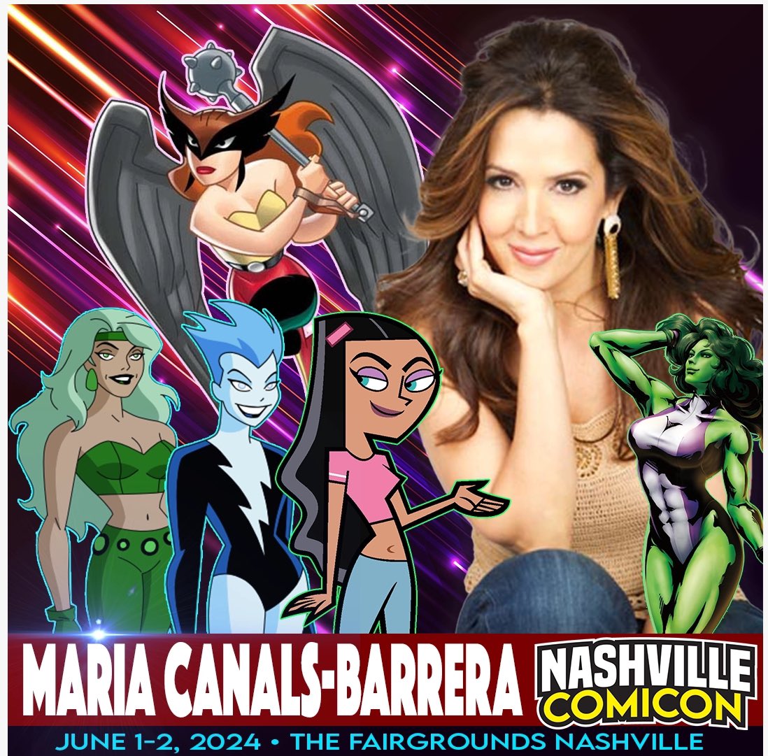 I'll be in NASHVILLE on June 1 &amp; 2 for Nashville Comicon! It's my 1st time there. Who's coming out?

nashvillecomicon.com