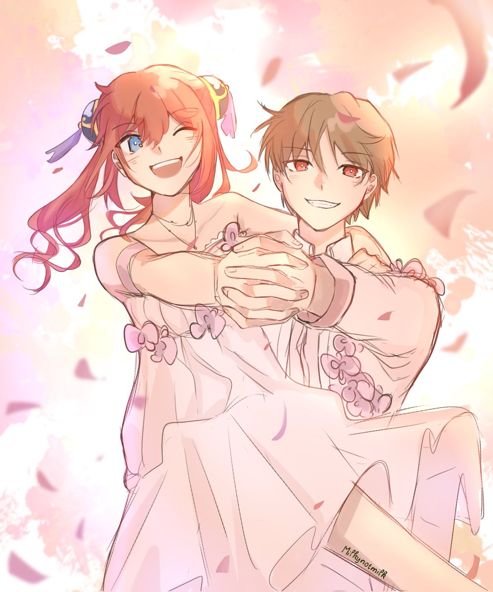 let’s dance🌻🌷🌹
#Gintama #Okikagu #沖神