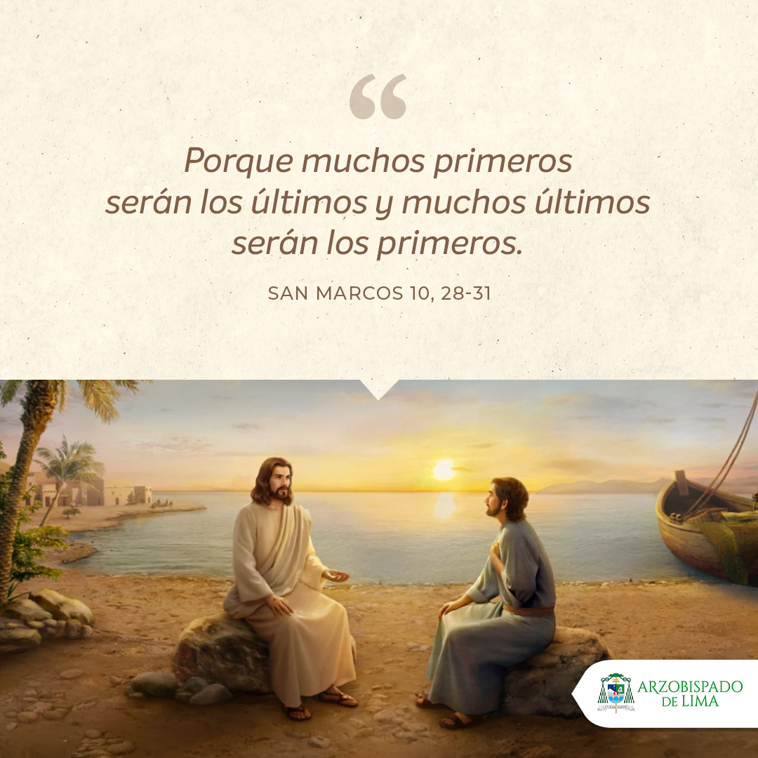 #EvangelioDelDía 📖
Hoy martes, reflexionemos la lectura del Santo Evangelio según San Marcos 10, 28-31 🙏
#PalabraDeDios