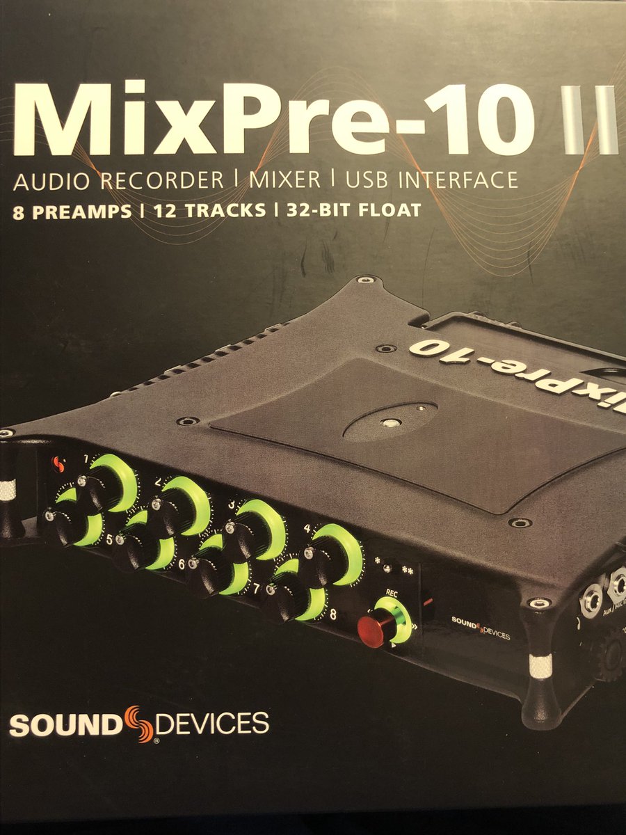 wetafun's tweet image. 買っちった
#sounddevices #mixpre10