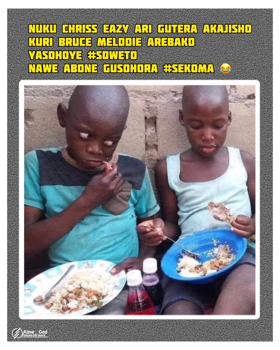 dj_sconto_pro's tweet photo. NUKO BYIFASHE KUMPANDE ZOMBI 😂😂😂😂😂😂 @ChrissEazy ATI NTABWO NASOHORA MBERE YA GRAND FRERE ( MUKURU WAJYE ) @BruceMelodie https://t.co/RBvZTGSuJf