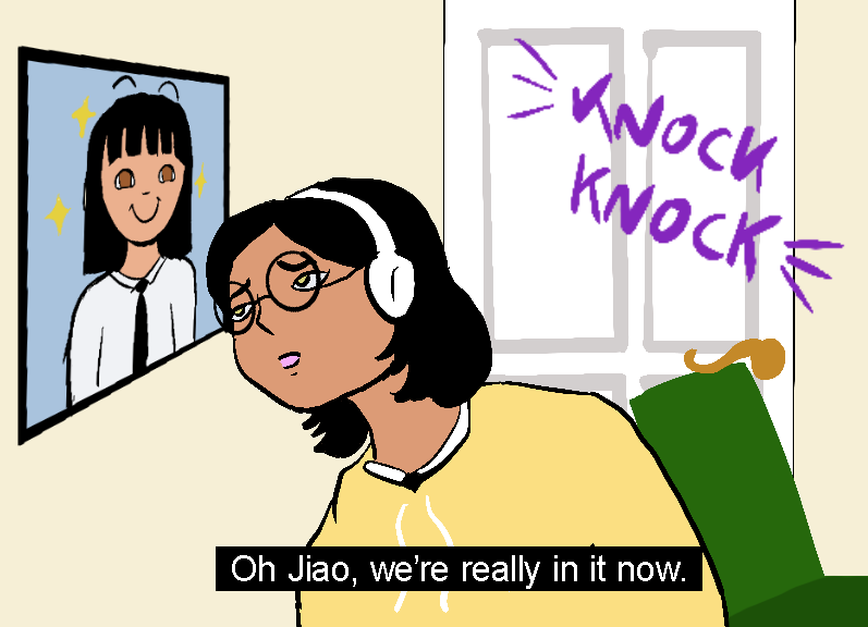 avianaddy's tweet photo. Got my husband to play #1000xRESIST. He keeps turning serious story moments into jokes. Here are some highlights that I drew of his commentary from chapter 1. https://t.co/agOgm45vOc