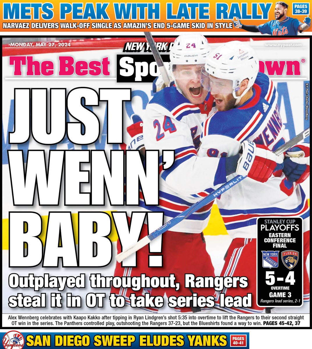 The back page: Just Wenn' Baby! trib.al/v59uK7z