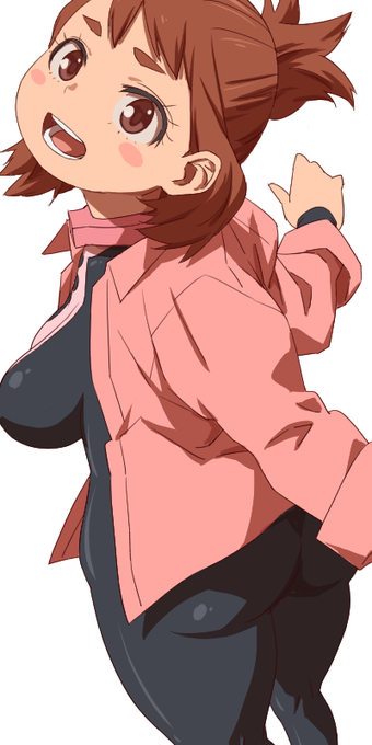 セミアーマーお茶子が良かったなあ #ヒロアカ 