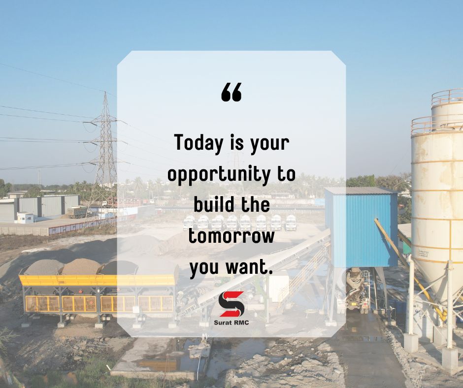 🌟 Today's Actions Shape Tomorrow's Success! 🌟

'Today is your opportunity to build the tomorrow you want.' - Surat RMC

#MotivationMonday #BusinessInspiration #SuccessMindset #FutureGoals #HardWorkPaysOff