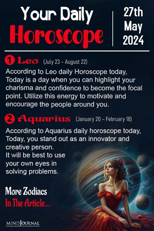 Your Daily Horoscope: 27 May 2024 👇 themindsjournal.com/news/your-dail… #27thmay #horoscopedaily