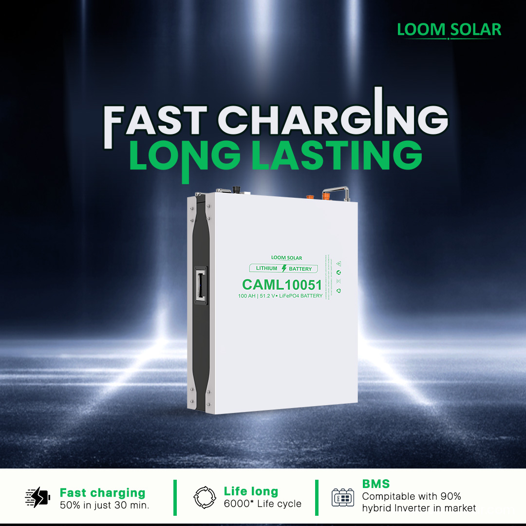 Unlock reliable and high-capacity energy storage with Loom Solar's cutting-edge lithium batteries! Designed for both residential and commercial applications. #LoomSolar #LithiumBatteries #EnergyStorage #EfficientEnergyManagement #ResidentialSolar #CommercialSolar