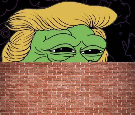 We will build the wall so high the jeets cannot enter $TRUMPE 

t.me/TrumpPepeOnETH
TrumpPepeEth.com

#TRUMP #MAGA $TRUMP $MAGA