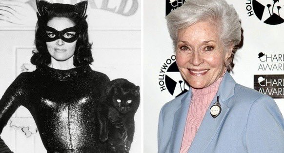 May 27, 2024: This former Miss America, who played Dr. Ann MacGregor on 'The Time Tunnel', Catwoman on TV’s “Batman”, and Betty Jones in the crime drama “Barnaby Jones”, turns 89…