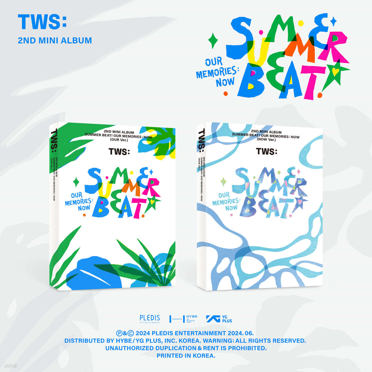 puputwarehouse's tweet photo. [PO] TWS 2ND MINI ALBUM 'SUMMER BEAT!'

SET ver.
💰 600k dp 425k
📦 est. 900gr

RANDOM ver.
💰 300k dp 200k
📦 est. 450gr

📆 Close PO : 23.06.24

✅ Bersih INA, GO
✅ POB
❌ Exc adm + packing
📍 Jateng

‼️ dm for order ‼️ https://t.co/HojVt5YaJT