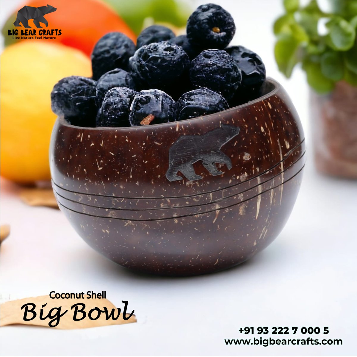 bigbearcrafts's tweet image. Big Bear Crafts offers #largebowls made of #coconutshells that are elegant and eco-friendly!

Visit bigbearcrafts.com today!!!!

#CoconuShellBigBowls #Bowls #EcofriendlyBowls #HandcraftedProducts #TeakwoodProducts #WoodenProducts #SoapStoneProducts #SustainableLiving