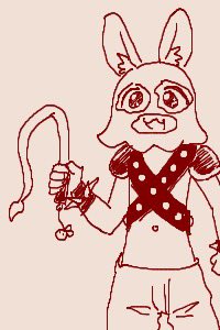 ちかごろのらくがき2
世紀末監視うさぎ 