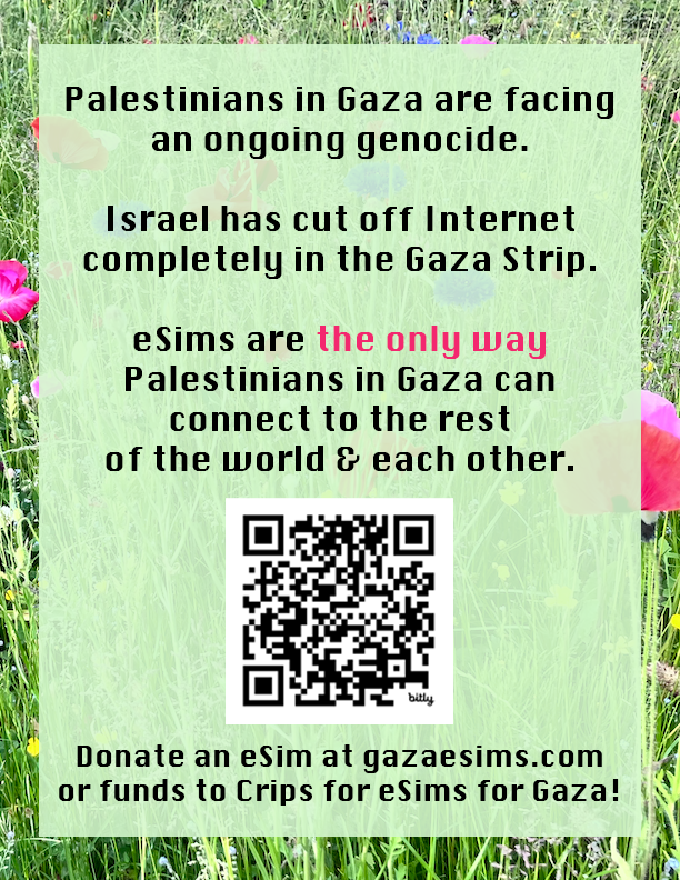 drive.google.com/file/d/1BS5ren…

 a printable flier, please spread widely 💚❤️🤍🖤

#ConnectingGaza