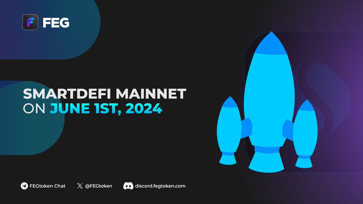 FCryptoBoy's tweet photo. @backerfigth @AshleyDCan #SmartDeFi #6DAYS2GO #FEGtoken ๐ฒ๐ https://t.co/rt7JloUSrT