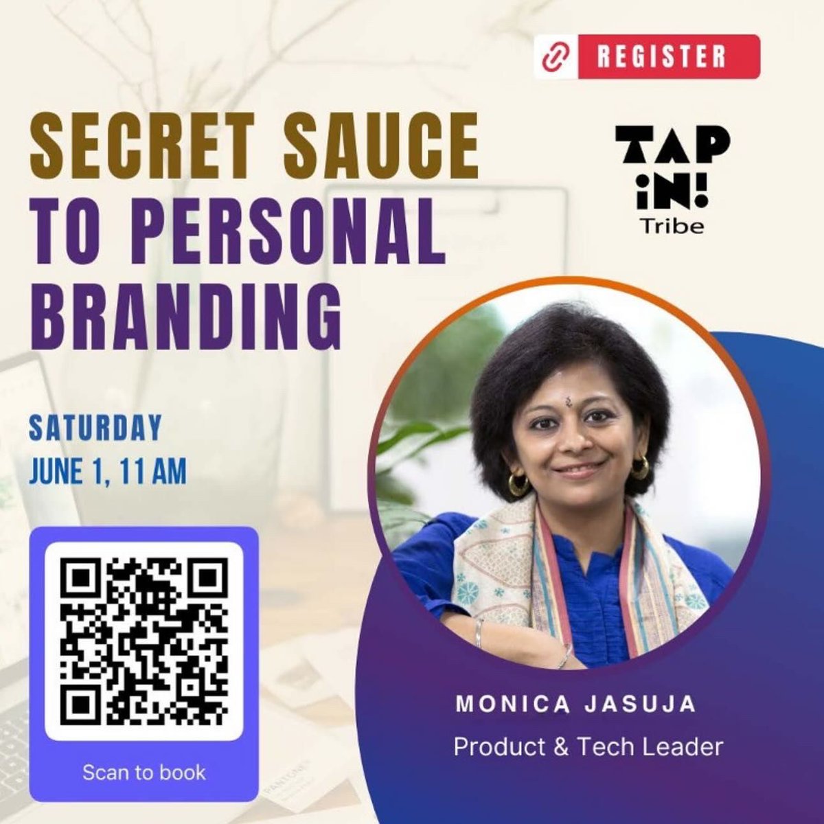 jasuja's tweet photo. Feeling invisible online and off?

Struggle to brag about your wins?

Career in Limbo?

Learn how to craft and communicate your unique value proposition to the world. 

Join me, for a highly interactive small-group Personal Branding workshop in partnership with @TapInTribe  and @amritat.

Open to all mid-career professionals, especially those of you who find it difficult to talk about your achievements! 

Who should attend?
• Mid-career professionals looking to advance their careers
• Those who struggle to articulate their achievements and value proposition
• Anyone who wants to build a strong online and offline presence

Why Attend?
• Learn how to communicate your unique value to potential employers and clients
• Gain practical skills to build and manage your personal brand
• Craft a compelling personal branding statement that sets you apart
• Network with other professionals and gain valuable insights

You’ll leave the workshop with skills and strategies to:
- Build and Maintain a Strong Personal Brand
- Clarify your Professional Value (*your USP)
- Learn to Talk about Yourself and your Achievements Effectively
- Learn how to Define a Branding Statement and Purpose

I’ll be sharing my top tips and suggestions and give you some follow-up exercises so you can be sure to get the most out of this session! 

Join our Tap in Tribe & Friends workshop to learn more! 

We encourage you to register using the booking link (Link in comments).

💜🆘 Please let us know if you (or your team/peers) could benefit from a discount or a spot, especially if you are currently between jobs.

💜Spots saved for Tap in Tribe members.

💜Limited Spots available, so register quickly

Empowering each other during challenging times is key! 

To make it amazing, I'd love your help!

Here's how you can contribute 🤝:

1/ Content Ideas: Share your biggest challenges or what you'd love to learn about personal branding in the comments below

2/ Spread the Word: Repost 🔁this message to help others who might benefit . Tagging friends or colleagues who might be interested is a great way to amplify the reach!

Stay Connected: Follow me, @Jasuja

#PersonalBranding #ThoughtLeadership #PersonalBrand #JobSearch #Networking