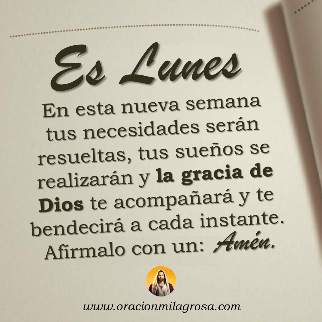 DIOS te ama y Él te concederá una gran semana, AMÉN 🙏✨