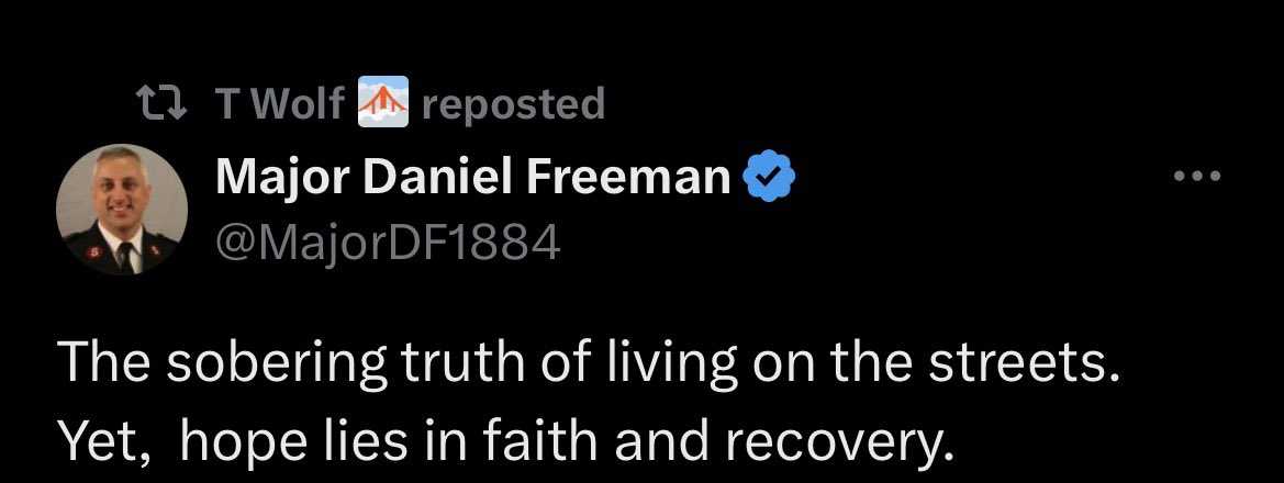 I needed neither faith nor recovery. I needed an apartment. I pursued therapy on my own because I had been victimized by an abusive parent. Not because there was something wrong with me. It wasn’t something the state or the church needed to be involved with. I had agency. #Truth