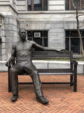 George Floyd has become a literal religious symbol for liberals and the worship of him like a saint is downright creepy. What happened to him was tragic, but he doesn’t deserve statues and monuments. Take the risk of thinking for yourself. You’ll be happier that way.