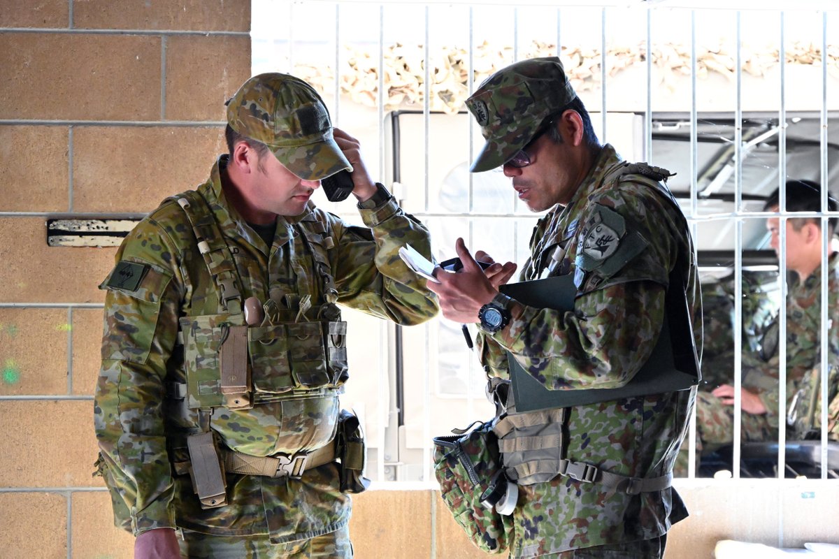 The JGSDF have been so far conducting a critical facilities protection training with a support from the Australian Army on training analysis in the JPN-US-AUS trilateral Exercise “Southern Jakaroo 24”, and improved our capabilities on Couter-guerrilla/commando operations. #JGSDF