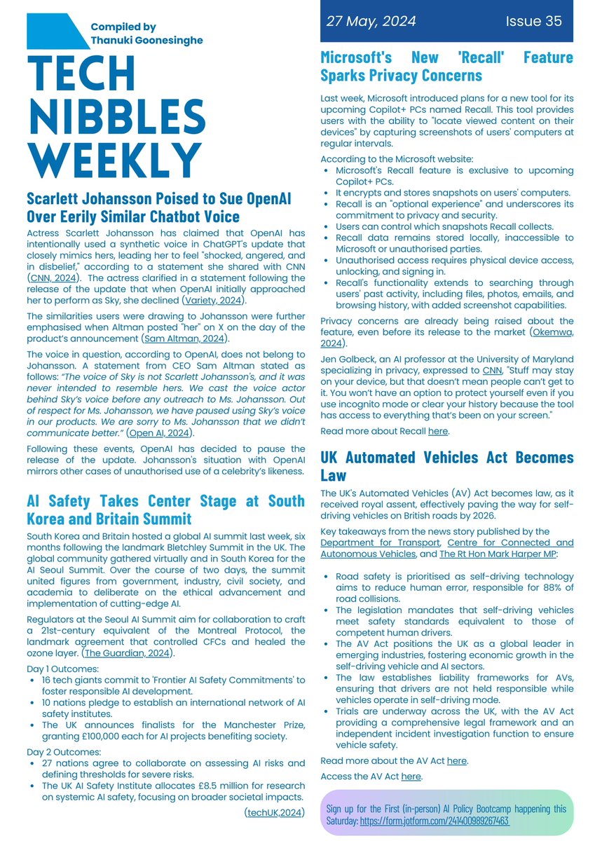 thanuki_g's tweet image. 🔥 Just Released: Issue #35 of my newsletter ‘Tech Nibbles Weekly’!

Discover the essential tech highlights of the past week.

Don&apos;t miss out!

Access the PDF with links here: linkedin.com/posts/thanuki-…

#technews #techcommunity #technibblesweekly #stayinformed
