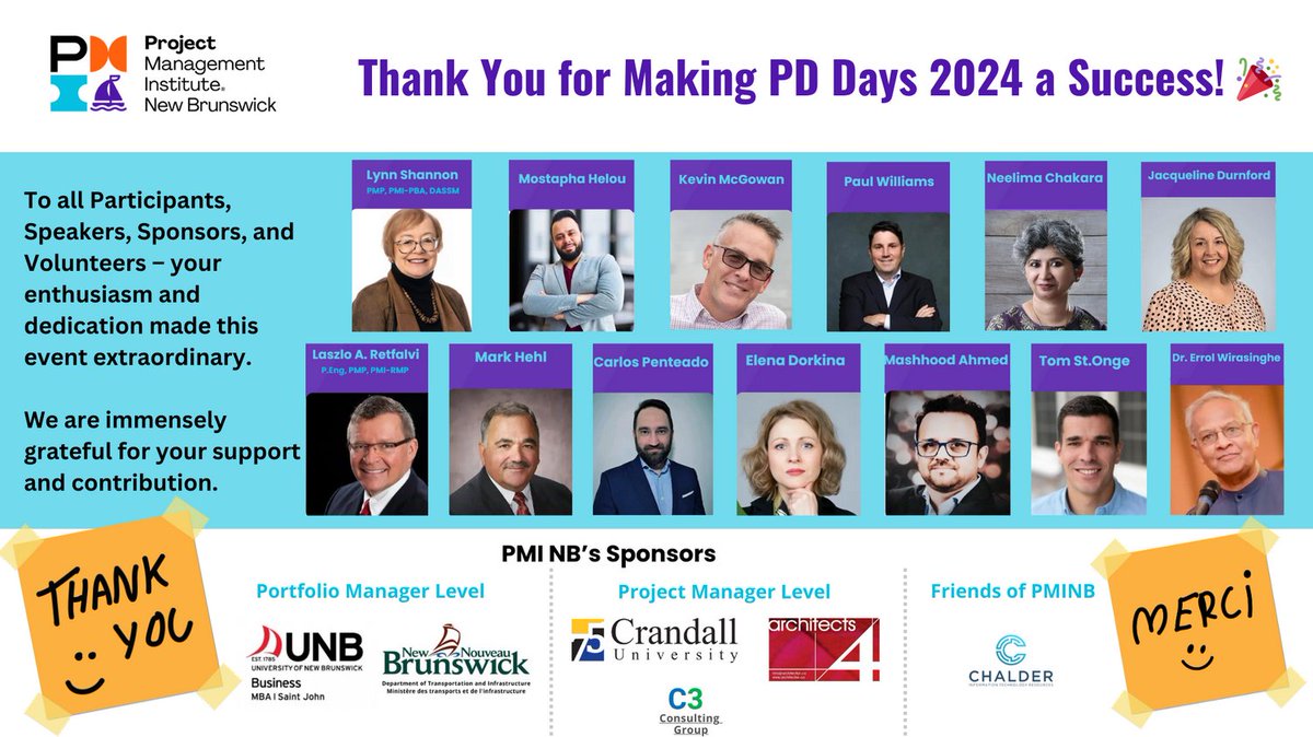 🎉 Thank You for Making PD Days 2024 a Success! 🎉

Dear Participants, Speakers, and Sponsors,

We are immensely grateful for your participation in PD Days 2024! Your enthusiasm and dedication made this event a tremendous success.

#PDdays2024 #PMINB