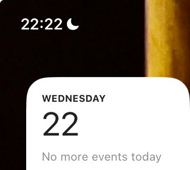 waidick's tweet image. 222222係神聖數字，不過好似已經唔太興，但我都會睇下，代表「繼續前進」，中。生活中，時刻都有呢啲密碼提醒自己，有時會反問自己做緊乜，有冇諗歪咗，點先為之「正」，講好易，講畀人聽都好易，但做唔做到係另一個層次，時刻緊記：「前進必須三省」。
#onedayonex #改咗名叫X #廣東話必須保留