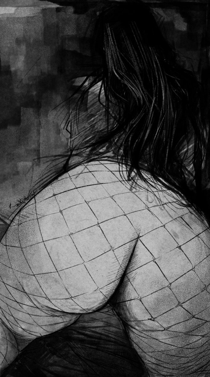 Su piel juega a encender. Hace que cada trazo sea un beso al hades... Recorrer su anatomía evoca a los infiernos de la carne, donde sucumben los gemidos de la nada. 

#Art #NuArt #IlustracionDigital #Draw #KyleTwebster