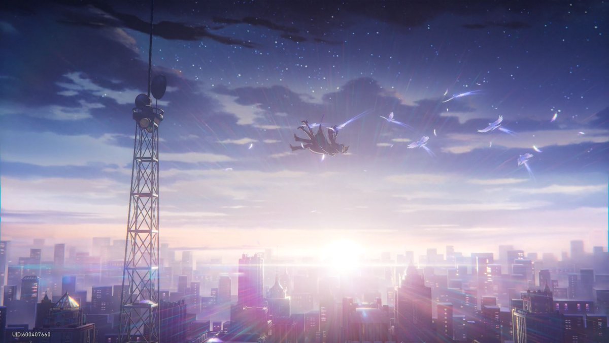 Damn, Robin jumped in at the very end ;w; That shot of them falling should be a wallpaper engine