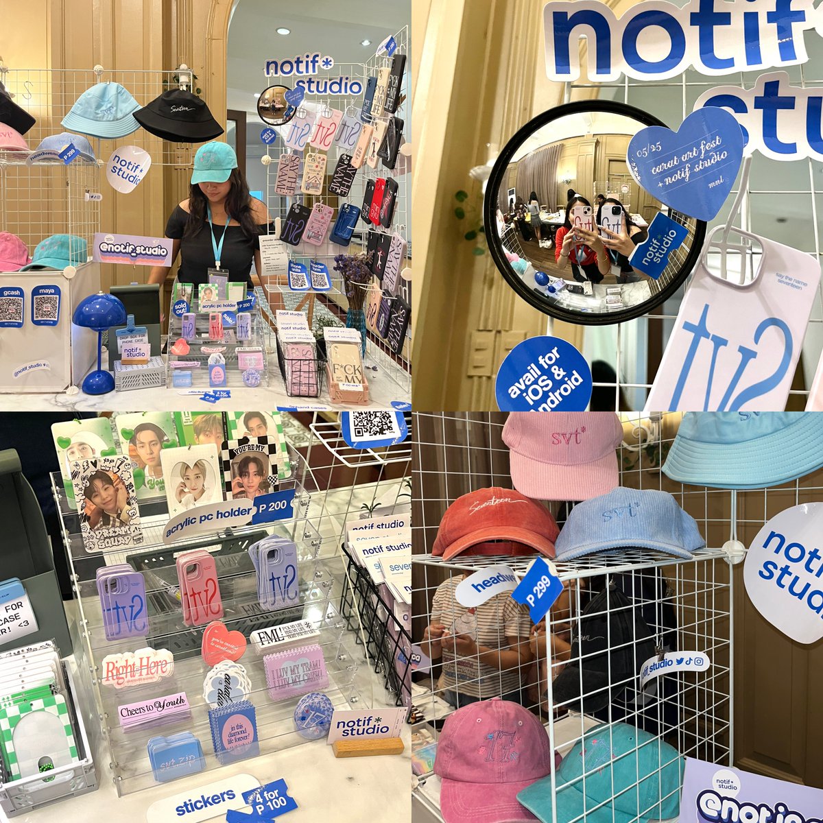 #CaratArtFest2024 was a blast .ᐟ Our first event after 2yrs ★ we enjoyed meeting fellow artists &amp; carats 🥹 thank u <a href="/svtdays/">svtdays</a> .ᐟ

Will be opening a preorder for our items soon! Thanks to everyone who got their goods from us and took pics @ our booth 💗

Happy 9 yrs, Seventeen💙