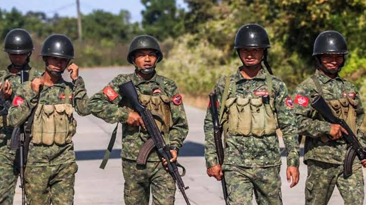 Don't Call them AA( Arakan Army)
Call them AT( Arakan Terrorist)

Don't Call them AA( Arakan Army)
Call them AT( Arakan Terrorist)

Don't Call them AA( Arakan Army)
Call them AT( Arakan Terrorist)

Don't Call them AA( Arakan Army)
Call them AT( Arakan Terrorist)

@RoHefzu