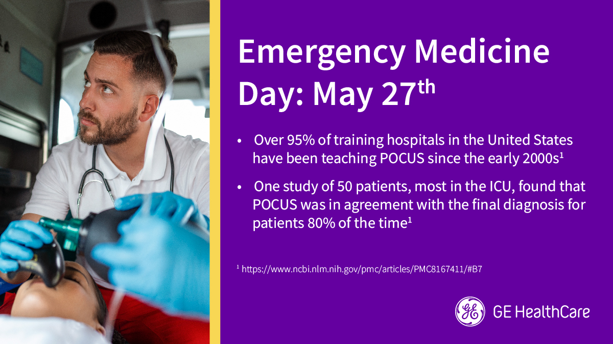 Fascinating POCUS facts on Emergency Medicine Day!  

Did you know that in the fast-paced world of emergency medicine, POCUS has become a game-changer? 

On Emergency Medicine Day, let’s acknowledge the incredible blend of skills and technology that keeps this vital field at the