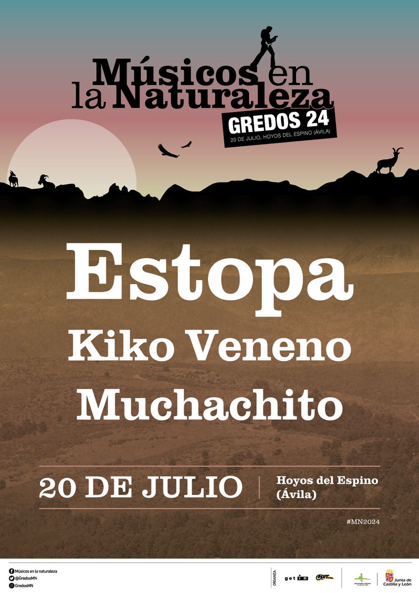 Las entradas para #MúsicosenlaNaturaleza saldrán a la venta pasado mañana a las 12h en la web oficial de <a href="/gredosmn/">Músicos Naturaleza</a> mngredos.com al precio de 50€ más gastos de distribución
