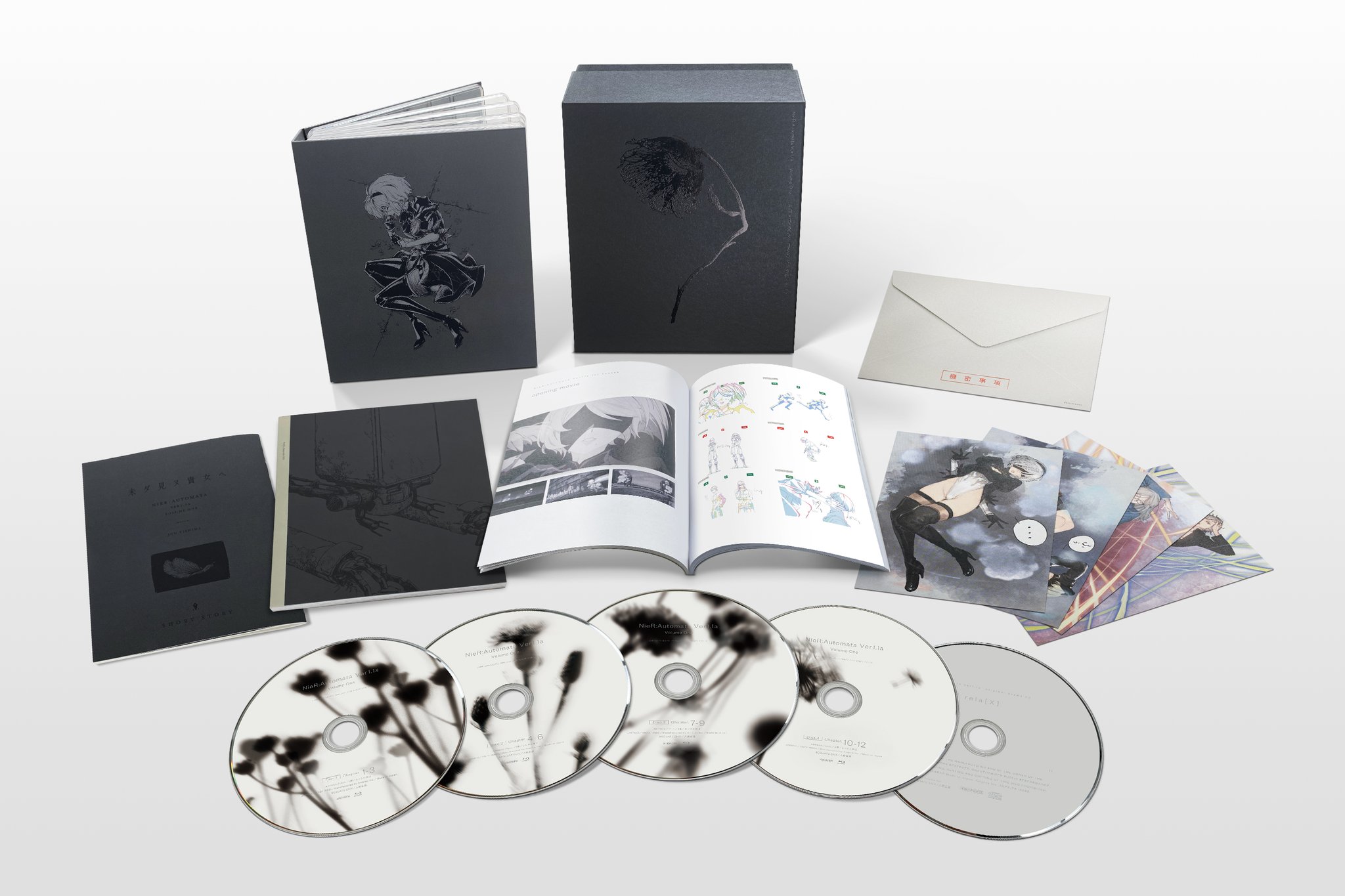 NieR:AutomataVer1.1a DVD BOX Vol1完全生産限定版 Amazon.co.jp: 【Amazon.co.jp限定】NieR:Automata Ver1.1a DVD