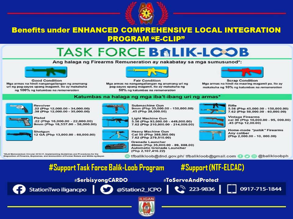Benefits under E-CLIP #ToServeandProtect #BagongPilipinass #serbisyongcardo #SerbisyongMayPuso